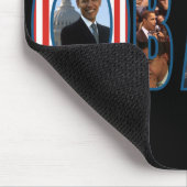 Obama-Mausunterlage - besonders angefertigt Mousepad (Ecke)
