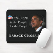Obama-Mausunterlage Mousepad (Mit Mouse)