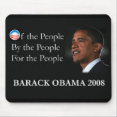Obama-Mausunterlage Mousepad (Vorne)