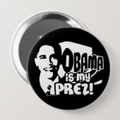 Obama mein Prez Knopf Button (Vorne & Hinten)
