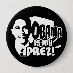 Obama mein Prez Knopf Button