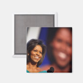 Obama-Michelle Magnet (Vorderseite/Rückseite)
