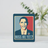 Obama Miss mich noch? (Stehend Vorderseite)