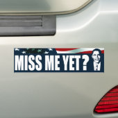 Obama Miss mich noch? Autoaufkleber (Auf Auto)