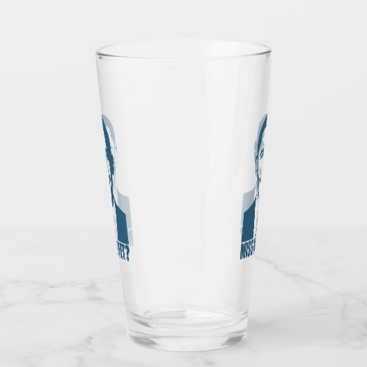 Obama Miss mich noch? Glas (Links)