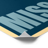 Obama Miss mich noch? Poster (Ecke)