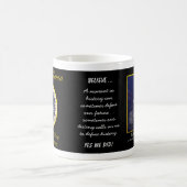 Obama mit Kennedy - Kaffee-Tasse Kaffeetasse (Mittel)