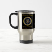 Obama mit Kennedy - Kaffee-Tasse Reisebecher (Links)