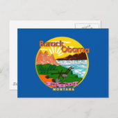 Obama Montana Postcard Postkarte (Vorne/Hinten)
