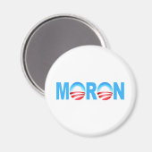 OBAMA MORON MAGNET (Vorderseite/Rückseite)