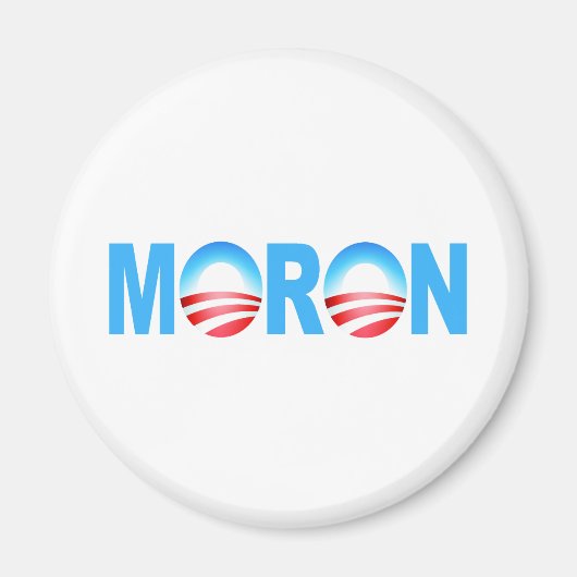 OBAMA MORON MAGNET (Vorne)