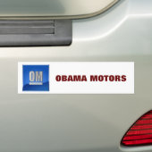 OBAMA-MOTOREN AUTOAUFKLEBER (Auf Auto)