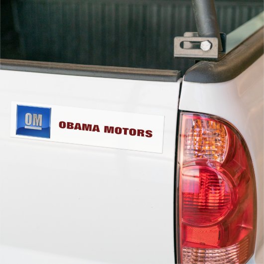 OBAMA-MOTOREN AUTOAUFKLEBER (Auf Lkw)
