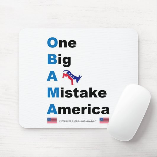 OBAMA MOUSEPAD (Mit Mouse)