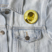 Obama-Münzenstandardgröße Knopf Button (Beispiel)