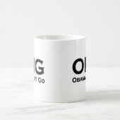 Obama muss Antigehen Obama Kaffeetasse (Mittel)