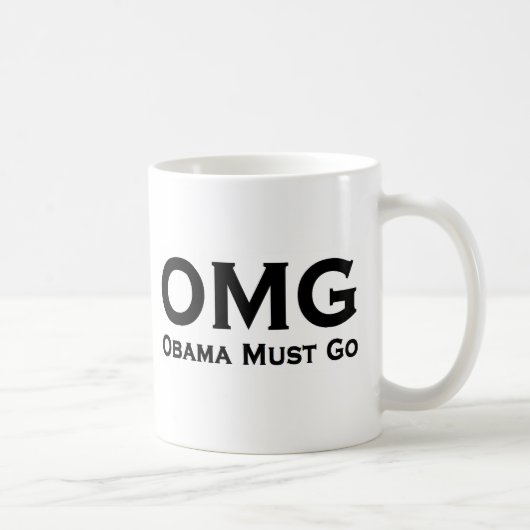 Obama muss Antigehen Obama Kaffeetasse (Rechts)
