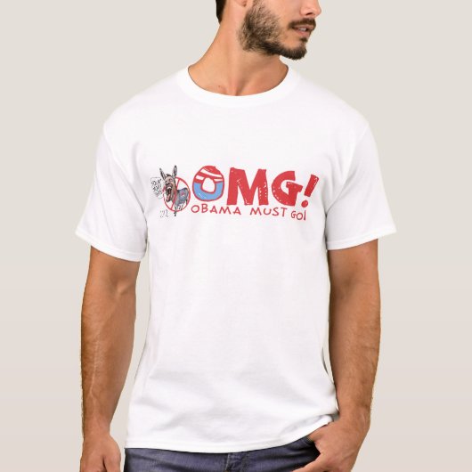 Obama muss gehen 2012 T-Shirt (Vorderseite)