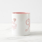 Obama-Mutter 2012 Gang Zweifarbige Tasse (Mittel)