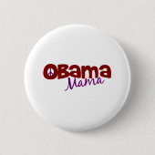 Obama-Mutter Button (Vorderseite)