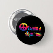 Obama-Mutter Button (Vorne & Hinten)