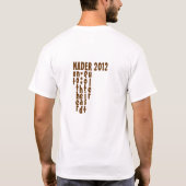 Obama-/Naderbp Cartoon-T - Shirt (Rückseite)