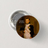 OBAMA, natürlich. Button (Vorne & Hinten)