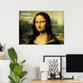 OBAMA, natürlich. Poster (Heimbüro)