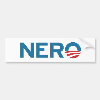 Obama NERO Autoaufkleber