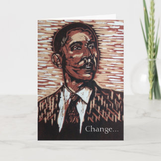 Obama-Neujahrskarte Feiertagskarte