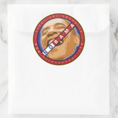 Obama "Nobama"-Sticker Runder Aufkleber (Tasche)