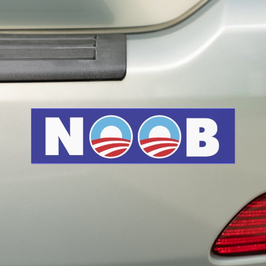 Obama Noob Autoaufkleber (Auf Auto)