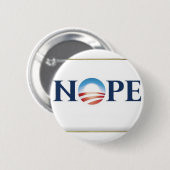 Obama Nope Button (Vorne & Hinten)