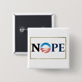 Obama-NOPF-Button Button (Vorne & Hinten)