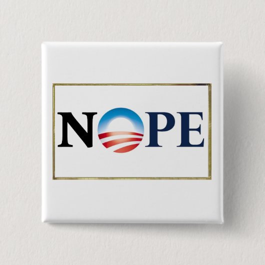 Obama-NOPF-Button Button (Vorderseite)
