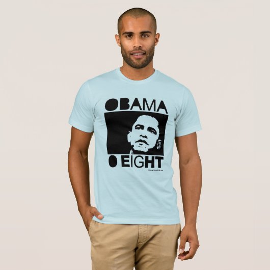 Obama O acht T-Shirt (Vorne ganz)