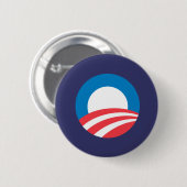 Obama O Button (Vorne & Hinten)