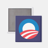 Obama O Magnet (Vorderseite/Rückseite)