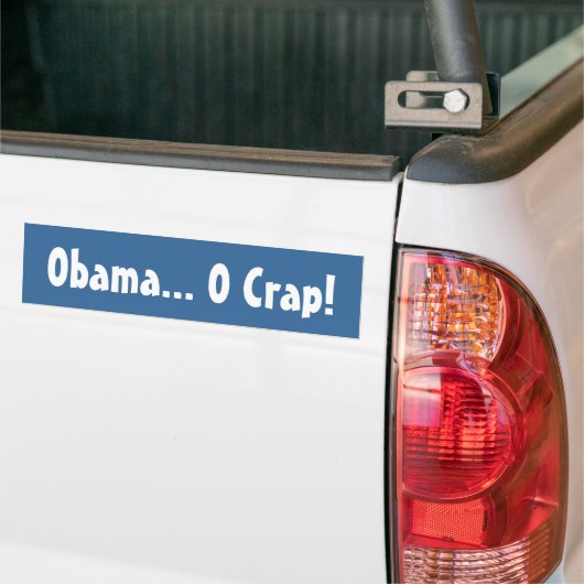Obama… O-Mist! Autoaufkleber (Auf Lkw)