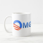 Obama O - OMG-WTF Kaffeetasse (Links)