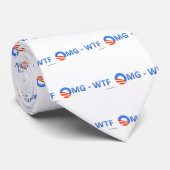Obama O - OMG-WTF Krawatte (Gerollt)