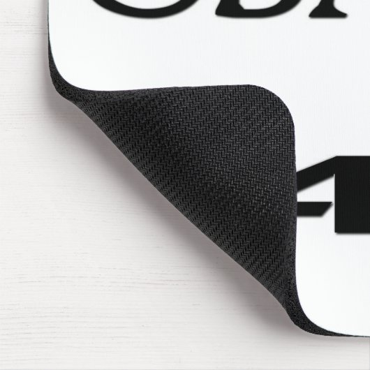 Obama, obama44 mousepad (Ecke)