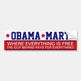 OBAMA - OBAMA-HANDELSZENTRUM AUTOAUFKLEBER