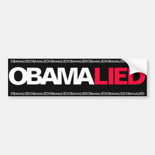OBAMA - OBAMA LAG AUTOAUFKLEBER