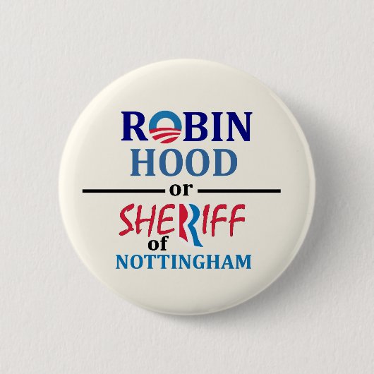 Obama oder Romney Button (Vorderseite)