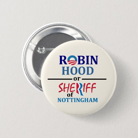 Obama oder Romney Button (Vorne & Hinten)