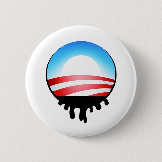 Obama-Ölpest BP Button (Vorderseite)