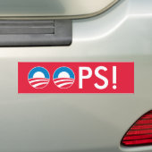 Obama OOPS! Autoaufkleber (Auf Auto)