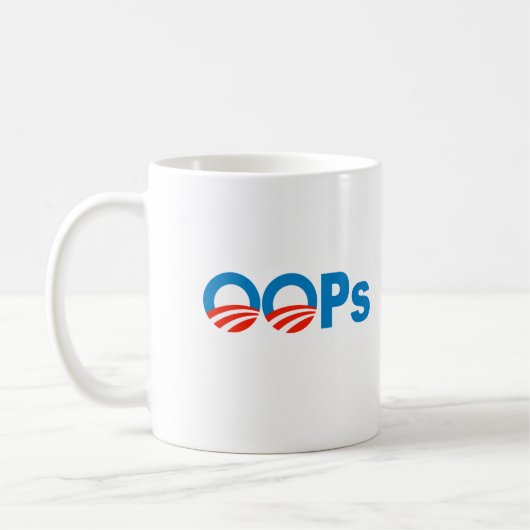 Obama oops kaffeetasse (Links)