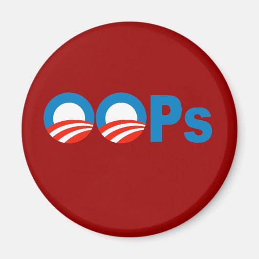 Obama oops magnet (Vorne)